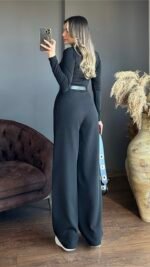 Pantalon Palazzo Noiroyk – Image 3