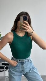 Crop maxi vert