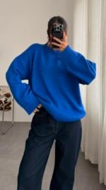 Elyra Sax Blue Sweater