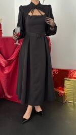 Celena dress black – Image 3