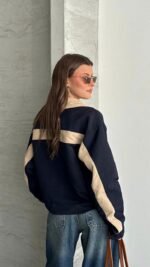 Premium Bomber Jacket blue – Image 2