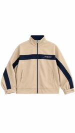 Premium Bomber Jacket Beige – Image 3