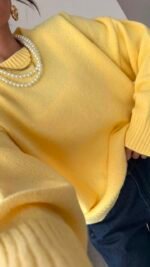 Elyra yellow sweater – Image 2