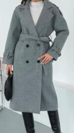 Premium Modern grey Coat – Image 4