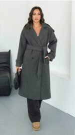 Premium Modern dark grey Coat