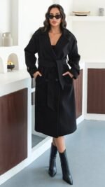 Premium Modern Black Coat