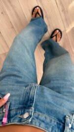 Veloria Ballon Blue Vintage Jeans – Image 4